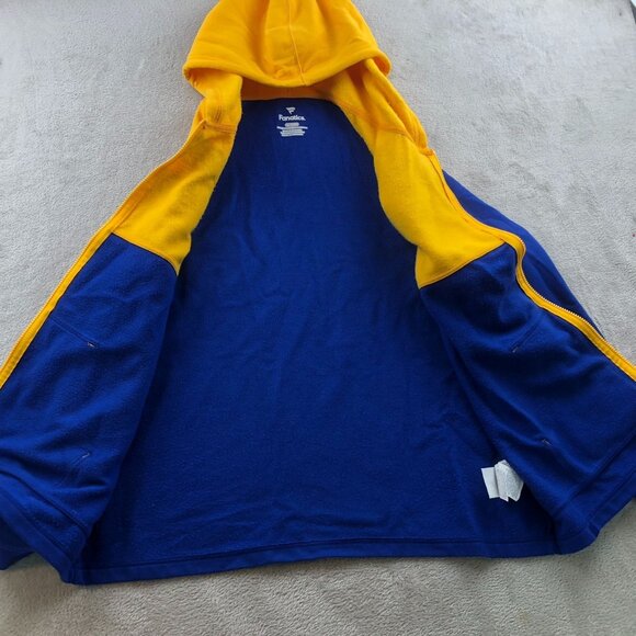 Golden State Warriors Fanatics Mens Hoodie XL Full Zip Basketball Varsity Jacket - Picture 13 of 13